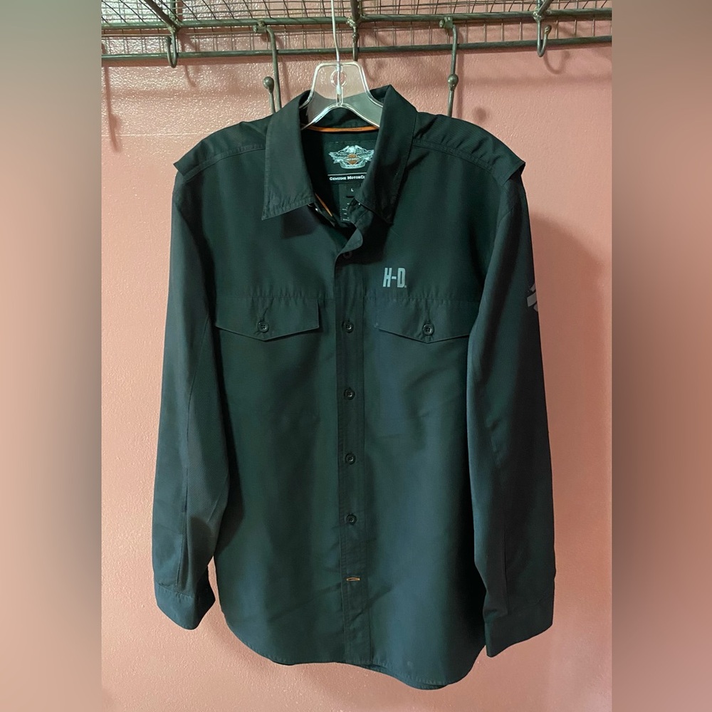 Harley Davidson Large Vented light weight shirt